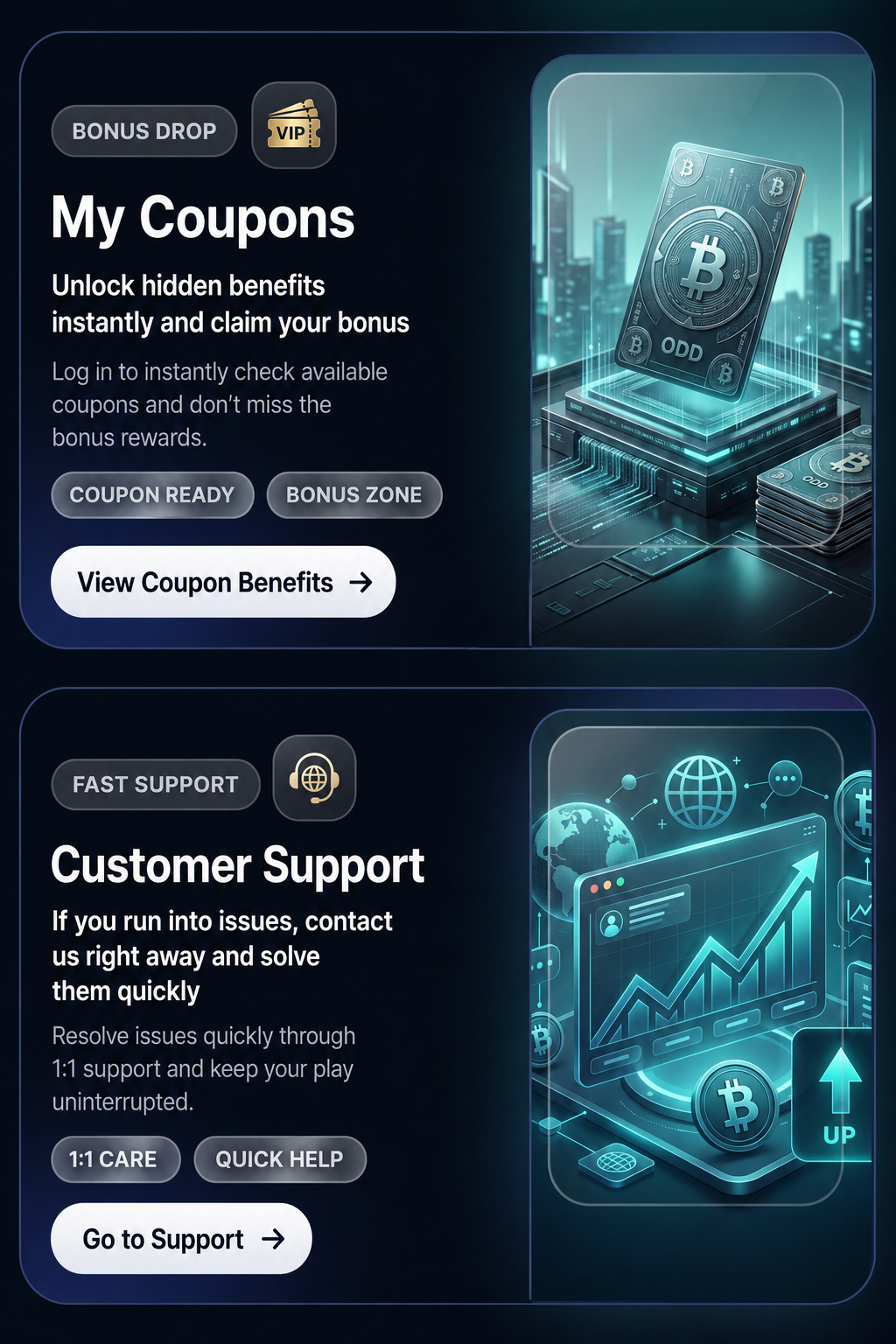Make play easier — section image